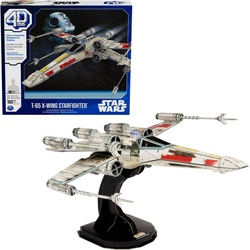 Spin Master 3D-Puzzle 4D Build - Star Wars - X-Wing Raumschiff, 160 Puzzleteile bunt
