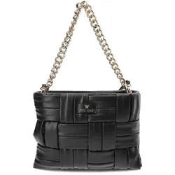 Schwarze Handtasche Pepe Moll Stylische Damentasche, universal
