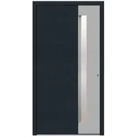 KNOCK Aluminium-Haustür »Marte«, anthrazit / graubeige