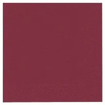 DUNI GMBH Zellt Servietten 33x33 cm, 3-lagig, bordeaux | Packung (50 Stück)