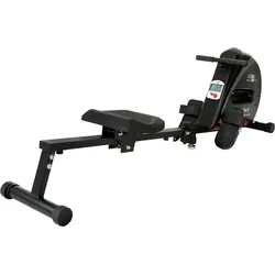 Christopeit Sport® Rudergerät »Cambridge II Black Edition«, (Ruderschiene platzsparend hochklappbar), Rudermaschine, 4 Widerstandsstufen, Seilzug Christopeit Sport® schwarz