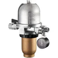 OVENTROP TOC-Duo-3 Entlüfter G 3/8 IG x G 3/8 AG mit Manometer 5-20 my