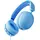 Skullcandy Grom Kabelgebundener Over-Ear-Kopfhörer für Kinder, Lautstärkebegrenzung, gemeinsam nutzbarer Audioanschluss, Mikrofon, kompatibel mit Bluetooth-Geräten und Computern – Blau