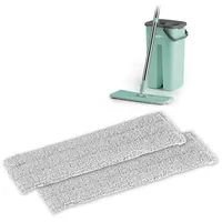 MAXXMEE Ersatz-Wischtuch 2er-Set - grau