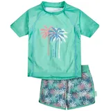 Playshoes UV-Schutz Bade-Set Palmen in mint | Gr.: 86/92