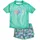 Playshoes UV-Schutz Bade-Set Palmen in mint | Gr.: 86/92