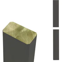 Plus Verleimte Pfosten beidseitig gerade 4,5 x 9 x
