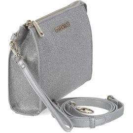 Valentino Chiaia Umhängetasche Polyurethan Silver