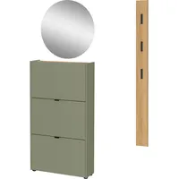Germania Garderoben-Set »GW-Ameca«, (3 St.), 3-tlg. Set grün
