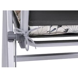 GO-DE Liegenauflage 60 x 190 cm creme blau floral 1 St.