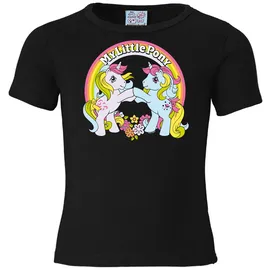 LOGOSHIRT T-Shirt "My Little Pony", Mädchen, Gr. 92/98, schwarz, 100% Baumwolle, bedruckt, normal, Rundhals, Shirts T-Shirt, im lizenzierten Originaldesign