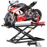 Pro-Lift-Werkzeuge Motorrad-Hebebühne Pneumatikantrieb 675 kg Scherenbühne Motorrad Scheren-Bühne Motorradlift hydraulisch Motorradheber Lift Kreuz Arbeitsbühne Montage-Ständer Luft