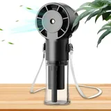 Jalleria - Generischer tragbarer Ventilator, usb 12000 U/min persönlicher Nackenventilator Tragbarer, über usb wiederaufladbarer Nackenventilator mit
