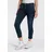 Herrlicher "Shyra Cropped Denim Stretch", Damen, Gr. 29, N-Gr, blau (orion), Denim/Jeans, Obermaterial: 97% Baumwolle, 3% Elasthan, Jeans, mit halb verdeckter Knopfleiste