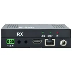 VivoLink VL120016R, AV-Receiver, 70 m, Kabelgebunden, 3D, Schwarz, HDCP