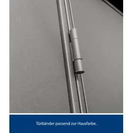 Hörmann Gerätehaus Pultdach 2,48 x 1,53 m Grau