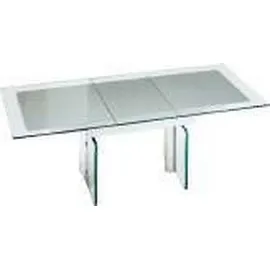 vierhaus Vardis Glas transparent / Metal 125 x 56 x 75 cm