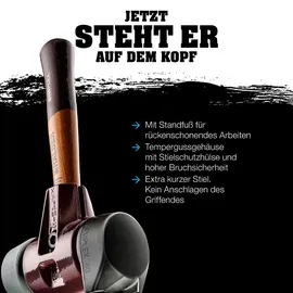 Halder Schonhammer Ø 80 mm Gummi/Nylon