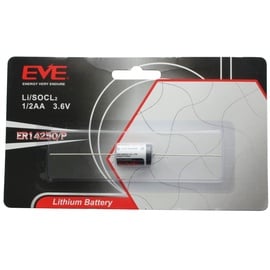 Eve ER14250P Lithium Batterie mit axialem Drahtanschluss