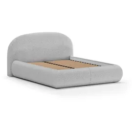 beautysofa MOTTI 180 x 200 cm Hellgrau