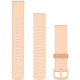 Garmin Ersatzarmband (20 mm, Silikon), Uhrenarmband, Rosa