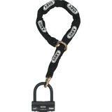 ABUS Granit 58 12KS black Loop Schloss-Ketten-Kombi