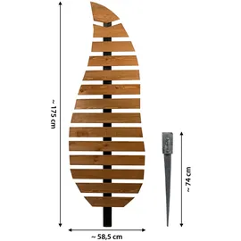 Dobar Rankhilfe Komplexus 200 x 200 cm Braun