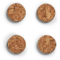 Zeller Kork Magnete braun, Kork Ø 2,8 x 0,3 cm, 4 St.