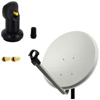 PremiumX PXA60 hellgrau + Single LNB