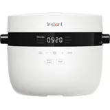 Instant Rice Cooker & Steamer, Dampfgarer + Reiskocher Weiss