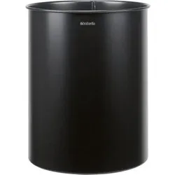 Brabantia Papierkorb 15 l schwarz matt glatt