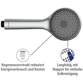 Wenko Duschkopf Watersaving Ø 9,6 cm