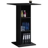 VCM Stehpult Bofus Schwarz 108x70 cm - BHT 70x108x70 cm