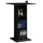 VCM Stehpult Bofus Schwarz 108x70 cm - BHT 70x108x70 cm