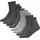 s.Oliver Kurzsocken 8er Pack Schwarz/Grau 39-42