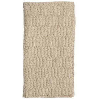 Wohndecke Bloomingville Quilt, Bettüberwurf Vintage, Decke, Plaid, beige 200x140, Tagesdecke, Sofa Couch Überwurf, Bloomingville beige