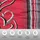OTTO home Area Linon rot/grau 135 x 200 + 40 x 80 cm