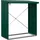 Hörmann Kaminholzregal Elegant Typ 2 Metall 181 x 103 x 198 cm moosgrün
