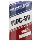 Bodybuilding Depot WPC-80 Whey Konzentrat, 1000 g Papiertüte, Neutral