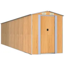 vidaXL Geräteschrank 7,72 x 7,72 m Braun