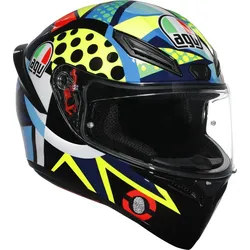 AGV K1 S Rossi Winter Test 2020 Helm, mehrfarbig, Größe XS für Männer
