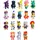 stumble guys - 1Er Pack Figuren In Blind Foilbag - Wave 3, 3 Jahr(e), Gemischte Farben - Bunt