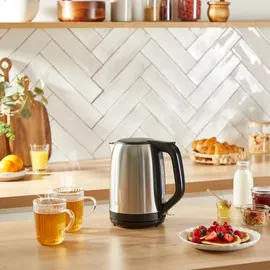 Tefal Subito 1,7 l Schwarz/Silber