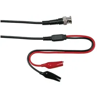 VELLEMAN KOAXKABEL 1m - BNC-STECKER + 2 ABGREIFKLEMMEN