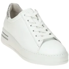 Gabor Sneaker Damen Weite E Silber/Weiß 40,5