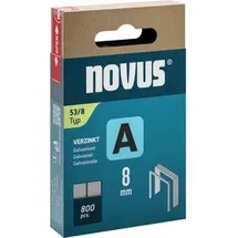 Novus Feindrahtklammern Typ 53 800 Stück (042-0777)