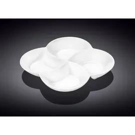 wilmax england Geteiltes Gericht 22 cm Weiß