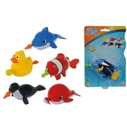 SIMBA 107290244 WF Aufzieh- Schwimmtiere, 6-fach sortiert