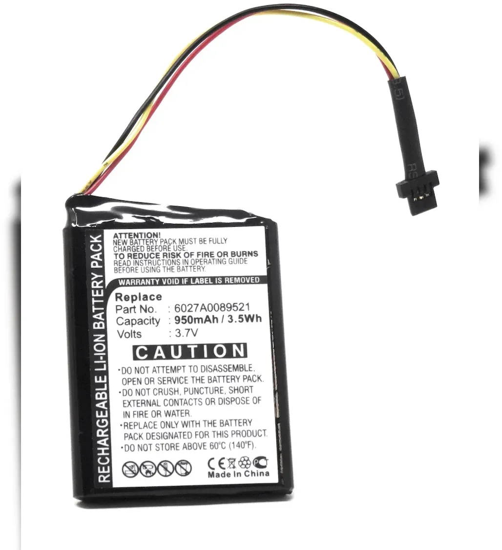 Powery Akku für GPS Navigation TomTom Go 500 / Go 50 / One 140 / Typ VF6D