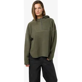 Noisy May Fleecepullover Sweatshirt Grün XS